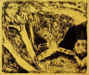 Landgoed Staberhof door Ernst Ludwig Kirchner