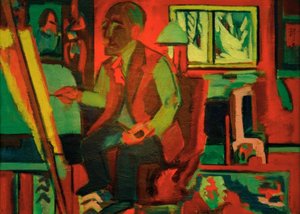 Hollander in het atelier – Jan Wiegers