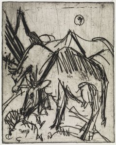 door Ernst Ludwig Kirchner