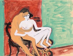 Liefhebbers of jong stel, 1910