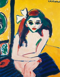 Marcella door Ernst Ludwig Kirchner