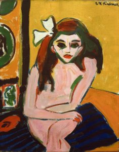 Marzella door Ernst Ludwig Kirchner