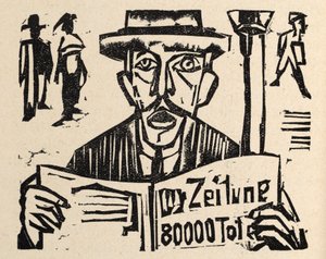  door Ernst Ludwig Kirchner