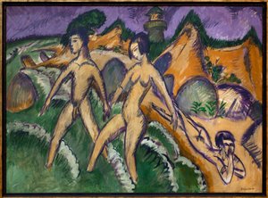 Over de zee door Ernst Ludwig Kirchner
