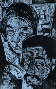 Boerenpaar in de Cottage, 1919