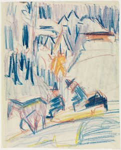  door Ernst Ludwig Kirchner