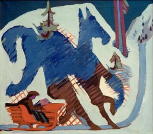 Sleerit door Ernst Ludwig Kirchner