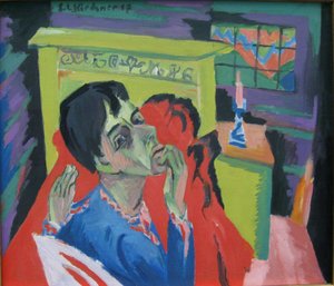  door Ernst Ludwig Kirchner