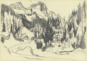  door Ernst Ludwig Kirchner