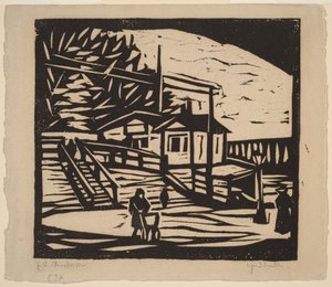  door Ernst Ludwig Kirchner