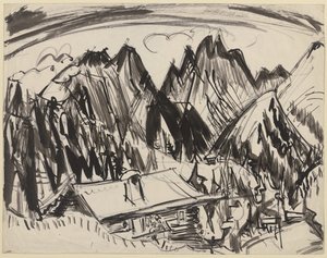  door Ernst Ludwig Kirchner