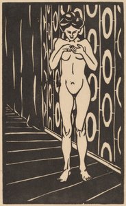 Het Vinger Spel door Ernst Ludwig Kirchner