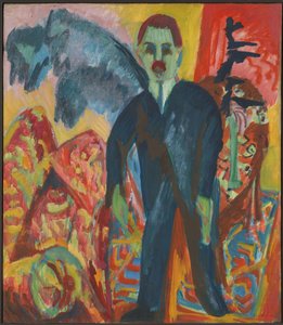 De Verpleegster door Ernst Ludwig Kirchner