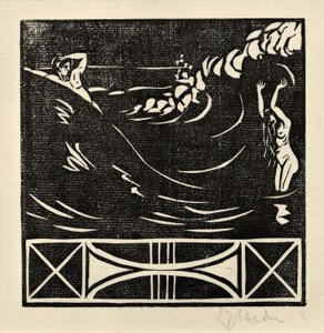 Scheiding door Ernst Ludwig Kirchner