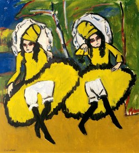 Twee dansers, 1910-1911