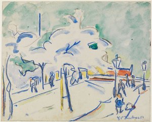  door Ernst Ludwig Kirchner