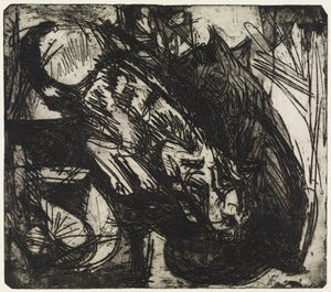  door Ernst Ludwig Kirchner