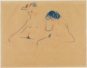  door Ernst Ludwig Kirchner