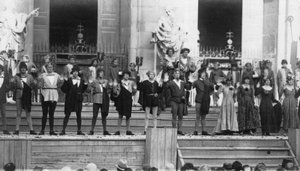Opvoering van Jedermann, Salzburg Festival, Oostenrijk, 20e eeuw