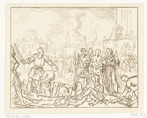 Felicitas met haar zeven zonen onthoofd door Ernst Willem Jan Bagelaar