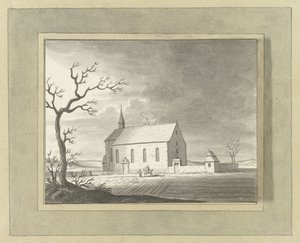 Kapel buiten Zillinge bij Würzburg
