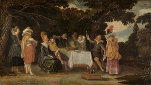 Een openluchtfeest
