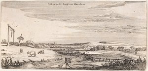 Galgheuvel nabij Haarlem door Esaias van de Velde