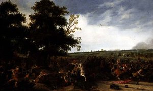 Infanterie vecht tegen Cavalerie, 1630