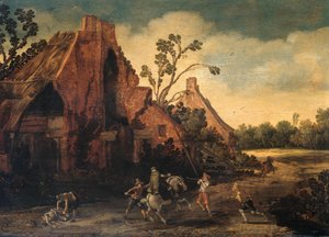 De overval door Esaias van de Velde