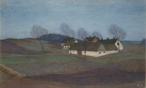 Een boerderij in Zeeland door Ester Almqvist