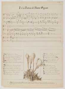 Per la Nativita di Nostro Signore liedblad, c.1868-1882