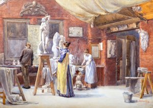 Het Atelier van de Beeldhouwer