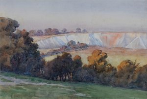 Coulsdon Steengroeve vanaf Farthing Downs