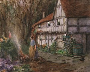 Het Herfstvuur door Ethel Wane