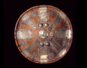 Schild (leer & zilver)