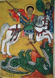 W.951 fol.78r St. George en de Draak, uit 