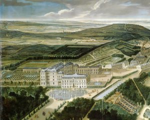 Kasteel van Saint-Cloud door Etienne Allegrain