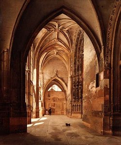 Portaal van St. Germain in Auxerre