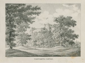 Tamworth Kasteel door Etienne Bruno Hamel