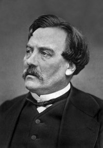 Charles-Adrien Lesot de La Penneterie alias Lacressonniere (1819-1893) Franse acteur en toneelschrijver, foto door Carjat door Etienne Carjat