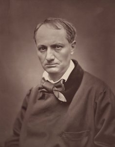 Charles Baudelaire,1861, gedrukt 1877 (foto) door Etienne Carjat