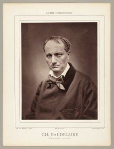 Charles Baudelaire (Franse dichter, criticus en schrijver, 1821-1867) door Etienne Carjat