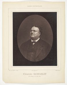 Charles Monselet door Etienne Carjat