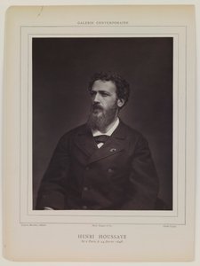 Henri Houssaye door Etienne Carjat