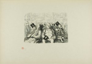 Parijs, De grote kunsttentoonstelling: In de Grote Salon, Een moment van bezinning door Etienne Carjat