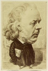 Portret van Daumier door Etienne Carjat