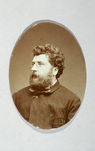 Portret van Georges Bizet (1838-1875), componist. door Etienne Carjat