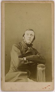 Portret van Peyrat Alphonse, (1812 - 1890), (publicist, politicus) door Etienne Carjat