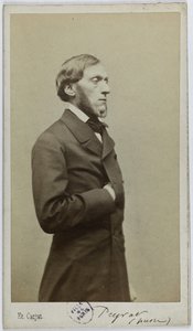 Portret van Peyrat Alphonse, (1812 - 1890), (publicist, politicus) door Etienne Carjat