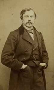 Portret van Edmond Huot de Goncourt